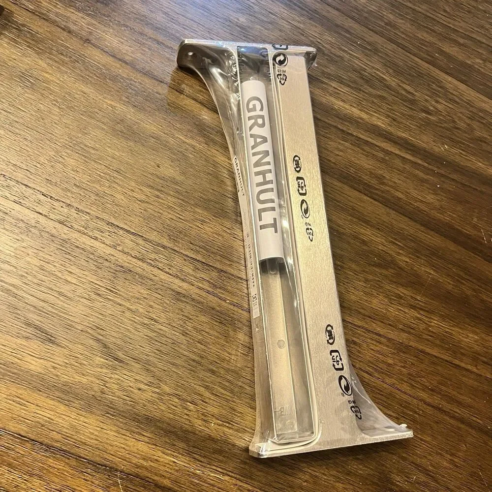 SET of 2 Ikea GRANHULT Bracket for Shelf, Nickel Plated 11 ¾